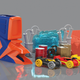 Illustration for article titled Nerfs New Blasters Shoot Tiny Foam Cars Instead of Darts